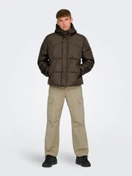 Only & Sons Jacke dunkelbraun