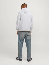 Jack & Jones Sweatshirt JJECHARGE SWEAT HOOD NOOS weiß