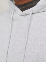 Jack & Jones Sweatshirt JJECHARGE SWEAT HOOD NOOS weiß