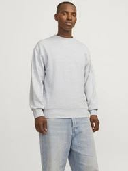 JACK & JONES Sweatshirt 'JJECharge' weimeliert