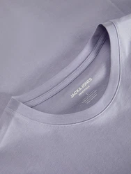 Jack & Jones T-Shirt JJEORGANIC BASIC TEE SS O-NECK NOOS pastelllila