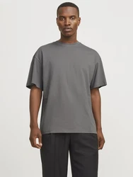 JACK & JONES T-Shirt JJEBradley schlammfarben