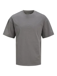JACK & JONES T-Shirt JJEBradley schlammfarben