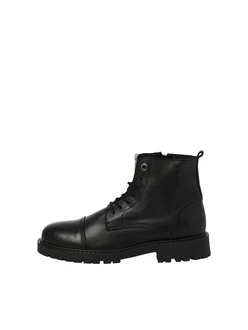 JACK & JONES Boots schwarz