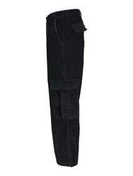 JACK & JONES Hose Cargohose schwarz