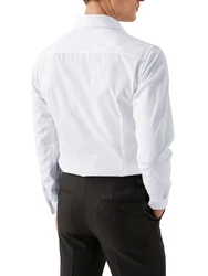 Eton Hemd Langarmhemd wei