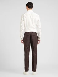 Jack & Jones Bügelfaltenhose Solaris dunkelbraun