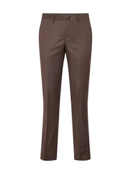 Jack & Jones Bügelfaltenhose Solaris dunkelbraun