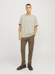 Jack & Jones T-Shirt JPRArchie JPRBLUARCHIE (1-tlg) kitt/rot/wei