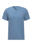 LEVI'S T-Shirt 'Housemark V Neck Tee' 'Original HM' 'Original' opal / rot