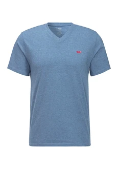 LEVI'S T-Shirt 'Housemark V Neck Tee' 'Original HM' 'Original' opal / rot