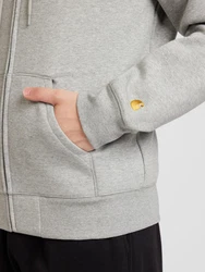 Carhartt WIP Sweatjacke Chase grau