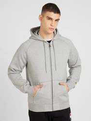 Carhartt WIP Sweatjacke Chase grau