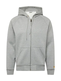 Carhartt WIP Sweatjacke Chase grau