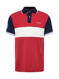 Poloshirt 'HERITAGE' navy / rot / wei