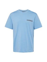 T-Shirt 'S-DURAND' blau / marine / gelb / schwarz