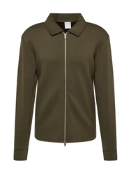 SELECTED HOMME Sweatjacke 'SLHEMANUEL SOFT FULL ZIP SWEAT NOOS' tanne
