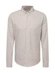 ONLY & SONS Langarmhemd ONSALVARO SLIM LS OXFORD SHIRT NOOS beige