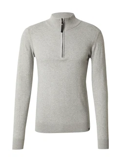 Indicode Troyer Pullover Ancona Grau/Hellgrau Indicode Troyer Pullover Ancona Grau/Hellgrau