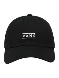 VANS Cap 'Bill Jockey' schwarz/weiß