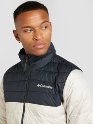 COLUMBIA Outdoorjacke 'Powder Lite II' hellgrau/schwarz