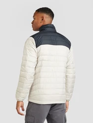 COLUMBIA Outdoorjacke 'Powder Lite II' hellgrau/schwarz