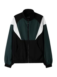 Jacke tanne / schwarz / wei
