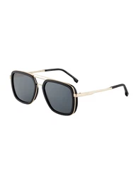 Sonnenbrille gold / grau / schwarz