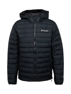 COLUMBIA Outdoorjacke Powder Lite II Hooded Jacket schwarz/wei
