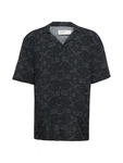 HOLLISTER Hemd RAYON grau/schwarz
