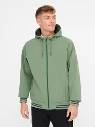 Derbe Funktionsjacke Helgoby tanne/schwarz