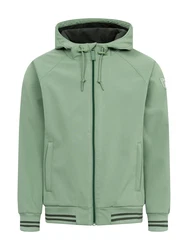 Derbe Funktionsjacke Helgoby tanne/schwarz