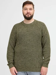 Blend Strickjacke Style BHBPullover oliv/hellgrn