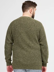 Blend Strickjacke Style BHBPullover oliv/hellgrn