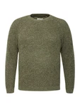 Blend Strickjacke Style BHBPullover oliv/hellgrn