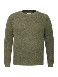 Blend Strickjacke Style BHBPullover oliv/hellgrn