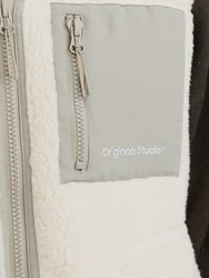 Jack & Jones Weste JORVESTERBRO stone/offwhite