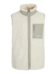 Jack & Jones Weste JORVESTERBRO stone/offwhite