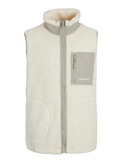 Jack & Jones Weste JORVESTERBRO stone/offwhite