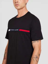 TOMMY HILFIGER T-Shirt navy/rot/schwarz/weiß