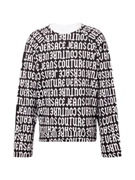 Sweatshirt schwarz / wei
