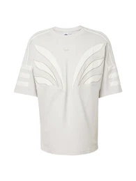 T-Shirt braun / grau / wei