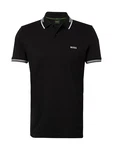 BOSS Poloshirt 'Paul' schwarz/weiß BOSS Poloshirt 'Paul' schwarz/weiß