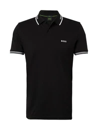 Poloshirt 'Paul' schwarz / wei