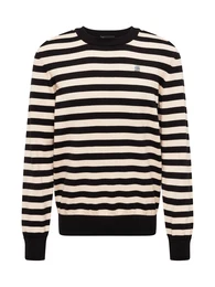 G-STAR Pullover beige / schwarz