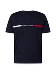 TOMMY HILFIGER T-Shirt marineblau/rot/weiß