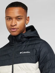 COLUMBIA Outdoorjacke Powder Lite II Hooded Jacket hellbeige/schwarz