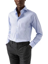 Eton Hemd Langarmhemd hellblau