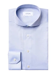 Eton Hemd Langarmhemd hellblau