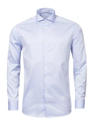 Eton Hemd Langarmhemd hellblau